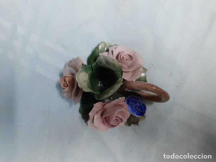 Antig&uuml;edades: PORTA VELAS DE CERAMICA - Foto 1