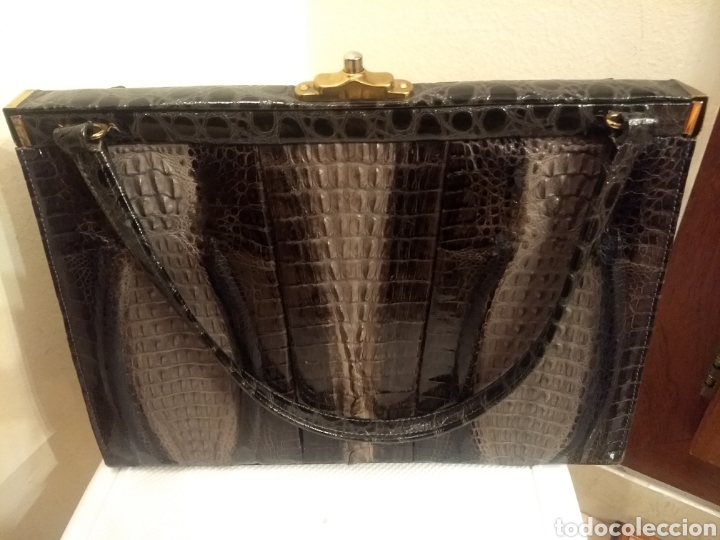 Antig&uuml;edades: Boldo de cocodrilo gris - Foto 7