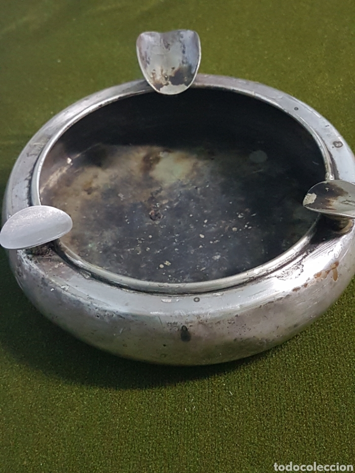 Antig&uuml;edades: CENICERO PLATA MENESES - Foto 1