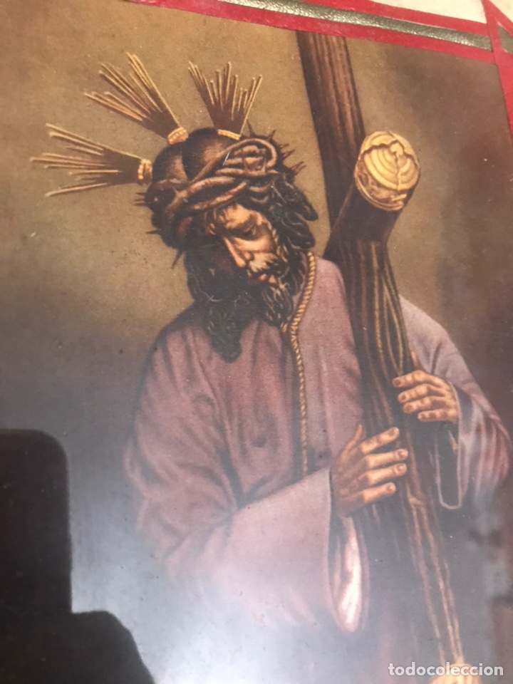 Antig&uuml;edades: SEMANA SANTA SEVILLA. CRISTO. CUADRO JES&Uacute;S DEL GRAN PODER - Foto 2