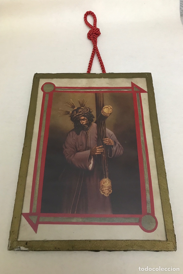 Antig&uuml;edades: SEMANA SANTA SEVILLA. CRISTO. CUADRO JES&Uacute;S DEL GRAN PODER - Foto 1