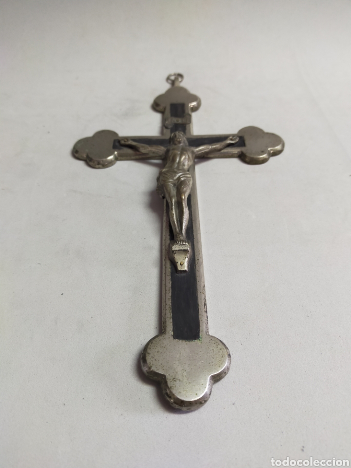 Antig&uuml;edades: CRUZ DE MADERA Y METAL - Foto 4