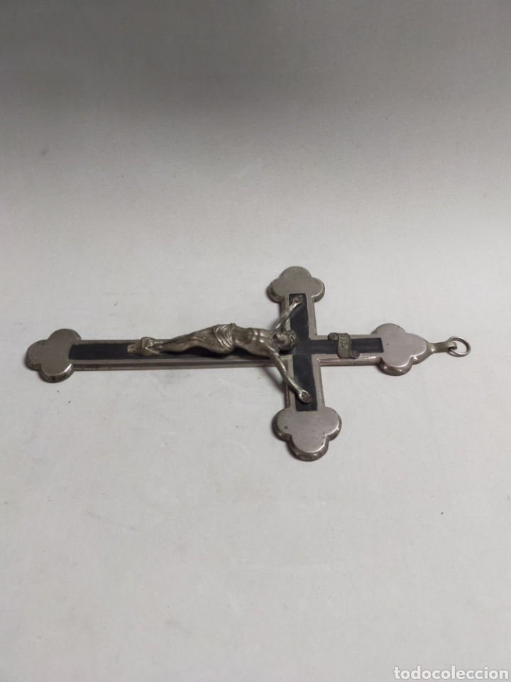 Antig&uuml;edades: CRUZ DE MADERA Y METAL - Foto 15