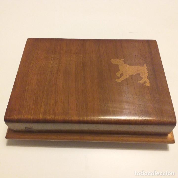 Antig&uuml;edades: Caja con marqueter&iacute;a - Foto 1