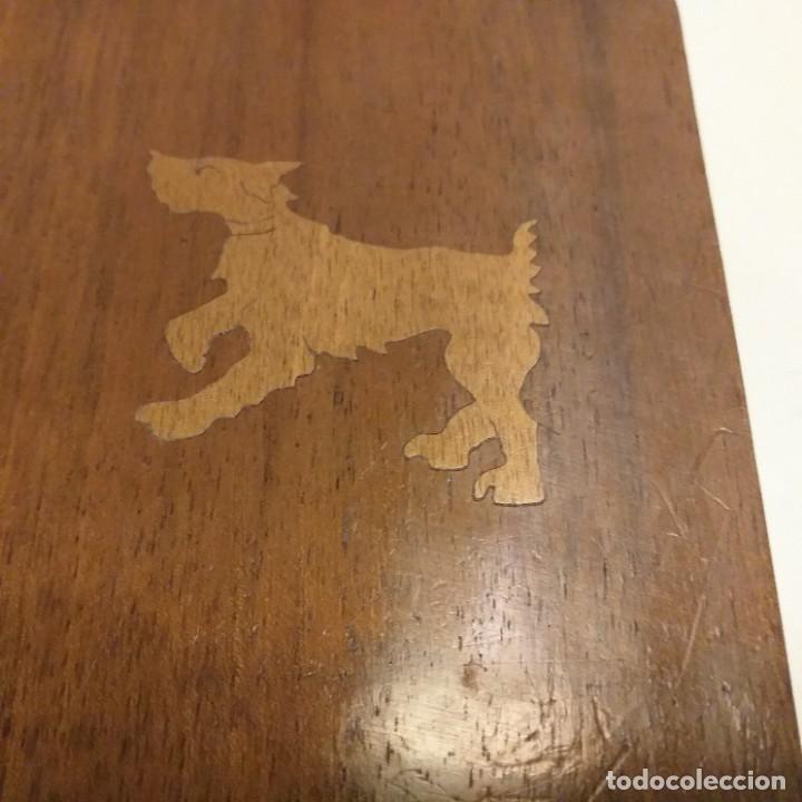 Antig&uuml;edades: Caja con marqueter&iacute;a - Foto 2