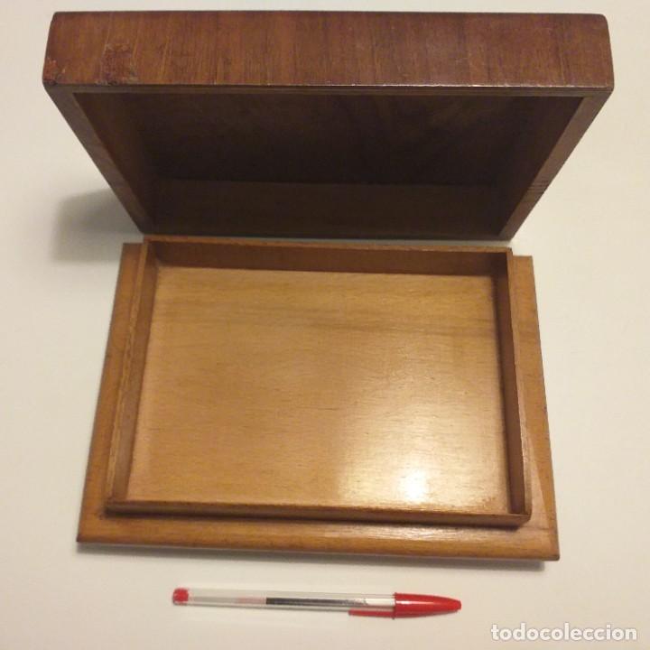 Antig&uuml;edades: Caja con marqueter&iacute;a - Foto 3