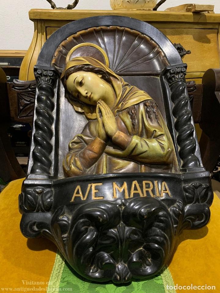 Antig&uuml;edades: PLAF&Oacute;N AVE MAR&Iacute;A ANTIGUO - Foto 4
