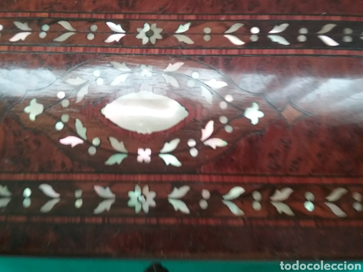 Antig&uuml;edades: Caja en marqueteria - Foto 3