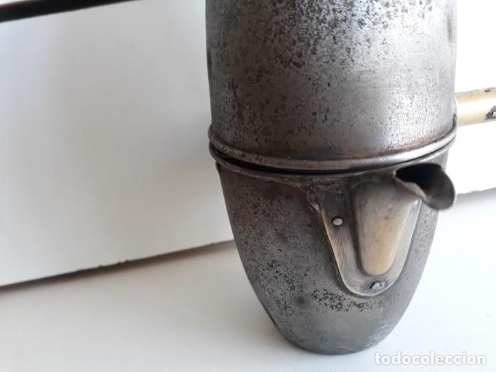 Antig&uuml;edades: Cafetera rusa mango madera - Foto 4