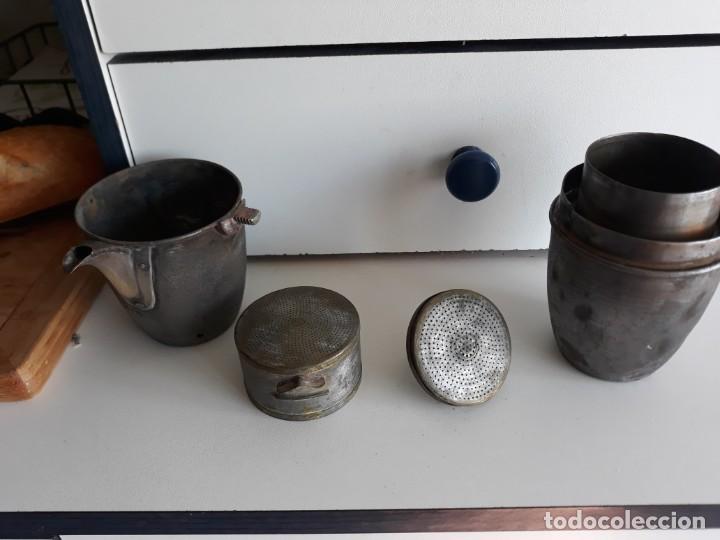 Antig&uuml;edades: Cafetera rusa mango madera - Foto 5