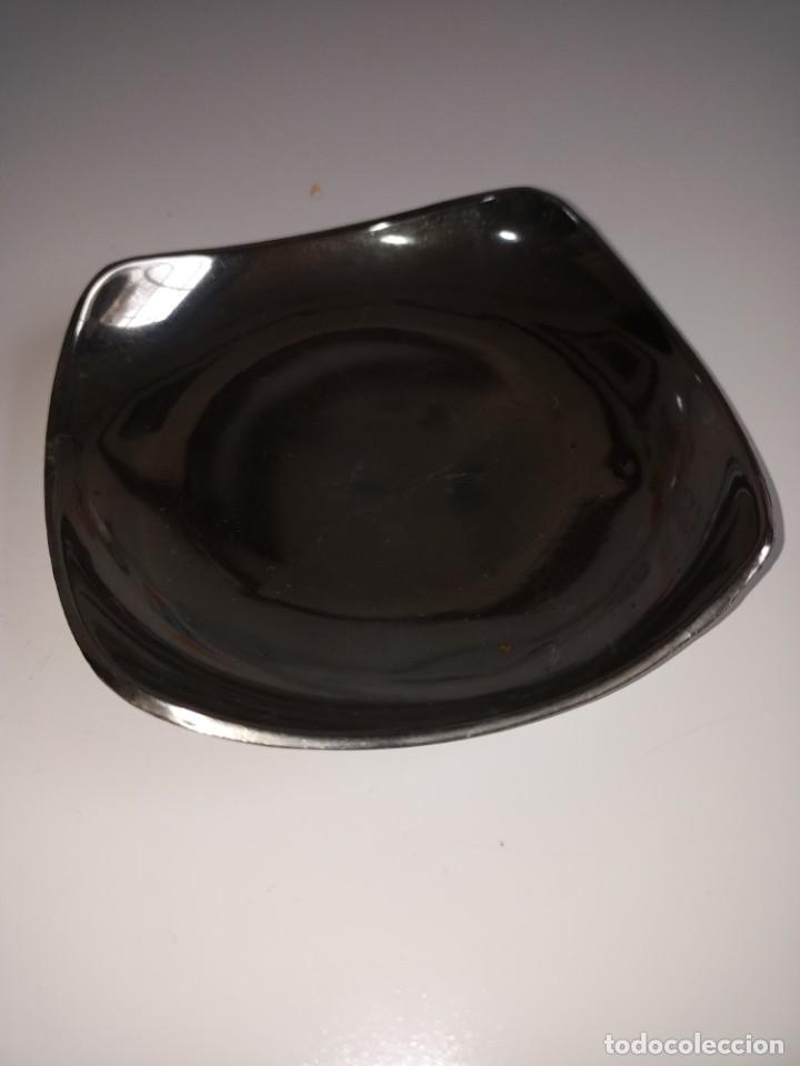 Antig&uuml;edades: Plato de pan de alpaca - Foto 6