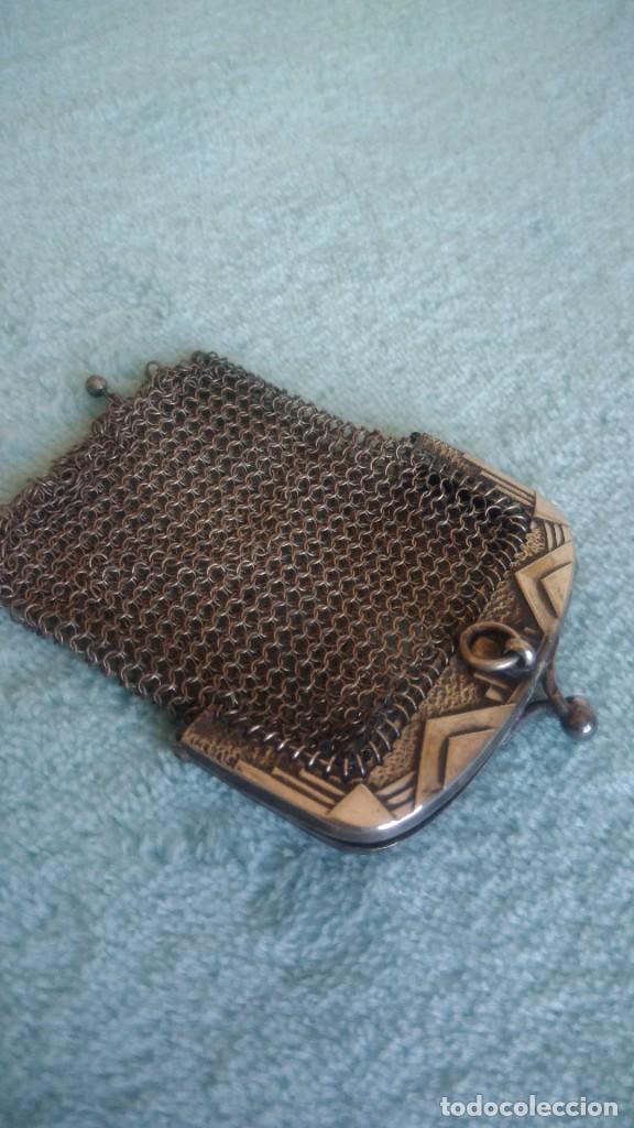 Antig&uuml;edades: MONEDERO ANTIGUO DE PLATA - Foto 2