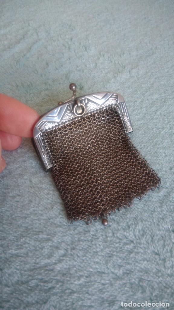Antig&uuml;edades: MONEDERO ANTIGUO DE PLATA - Foto 4