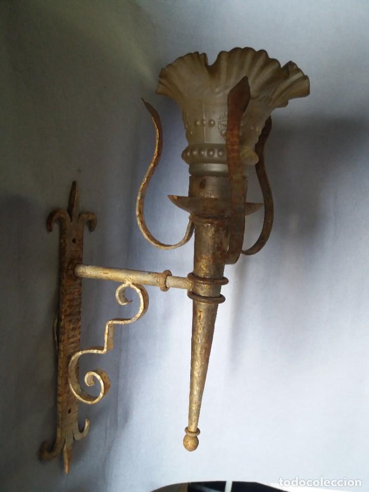 Antig&uuml;edades: aplique rustico - Foto 3