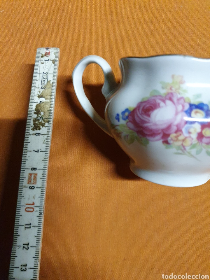 Antig&uuml;edades: Lechera Porcelana - Foto 2