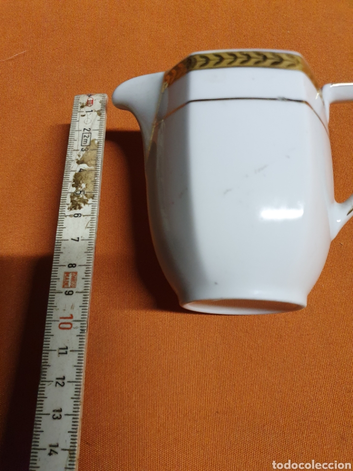 Antig&uuml;edades: Lechera Porcelana - Foto 2