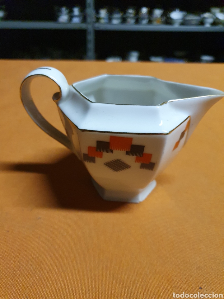 Antig&uuml;edades: Lechera Porcelana - Foto 1
