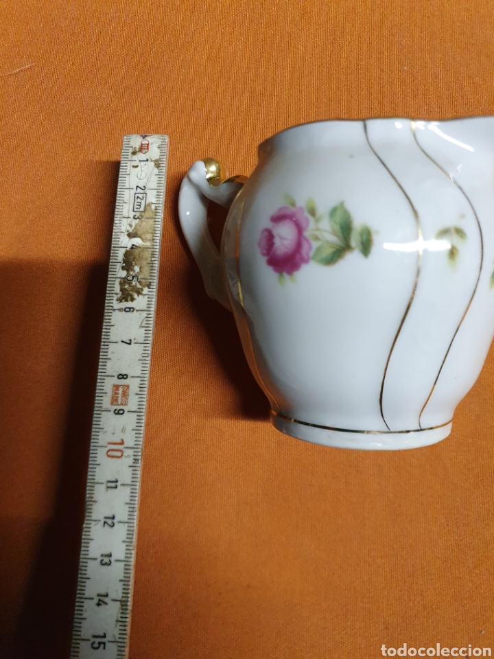 Antig&uuml;edades: Lechera Porcelana - Foto 2