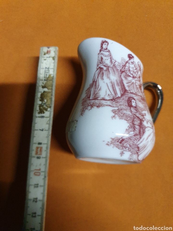 Antig&uuml;edades: Lechera Porcelana - Foto 2