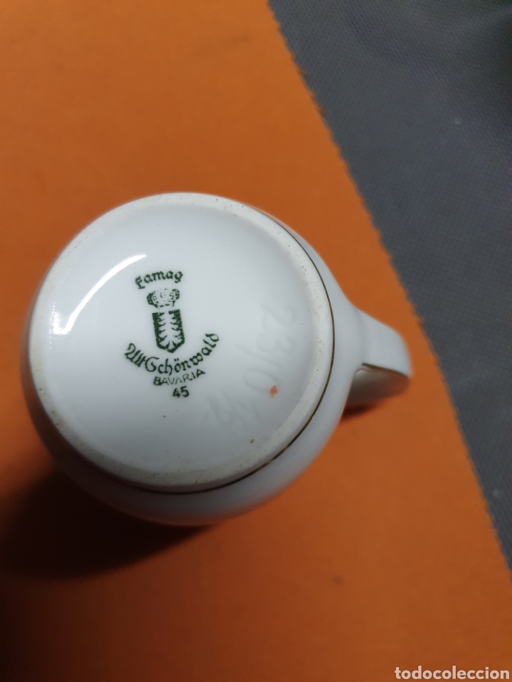 Antig&uuml;edades: Lechera Porcelana - Foto 3