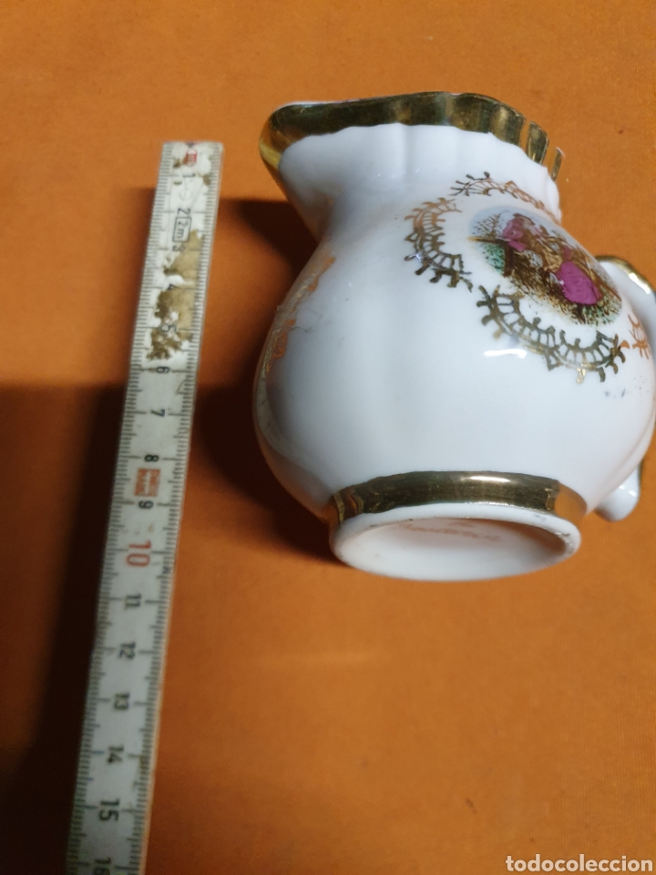 Antig&uuml;edades: Lechera Porcelana - Foto 2