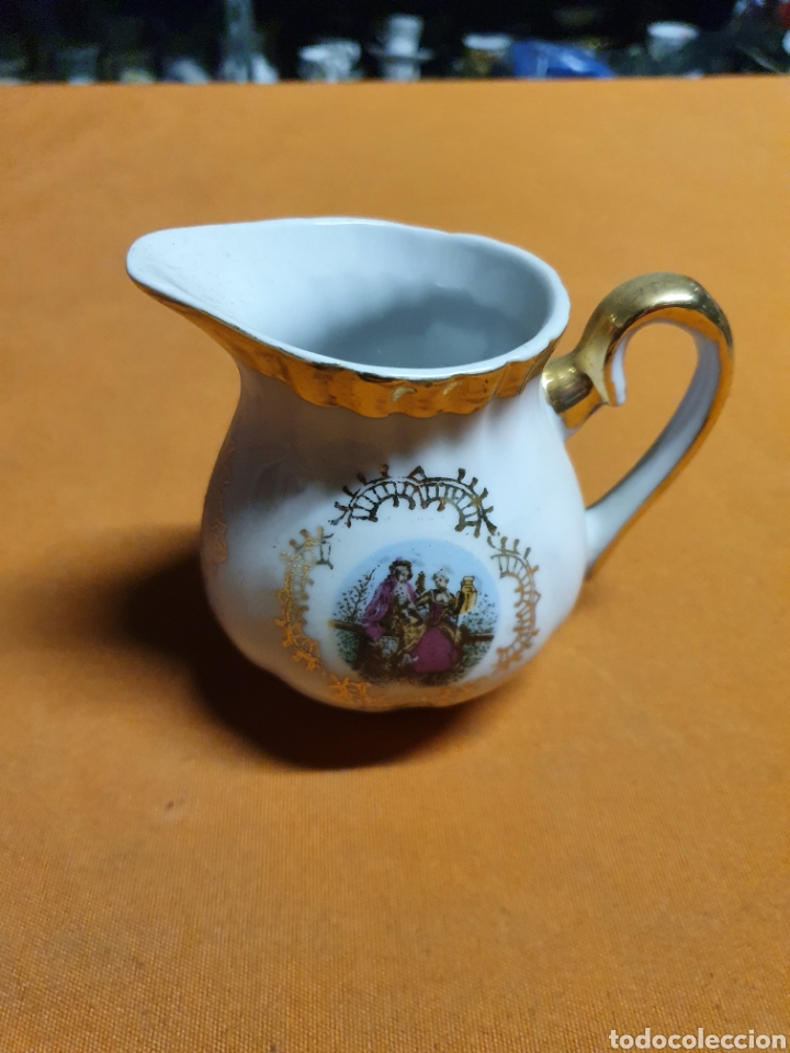 Antig&uuml;edades: Lechera Porcelana - Foto 1