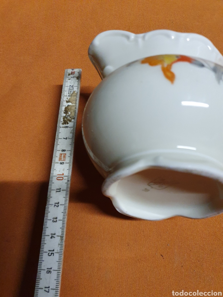 Antig&uuml;edades: Lechera Porcelana - Foto 2