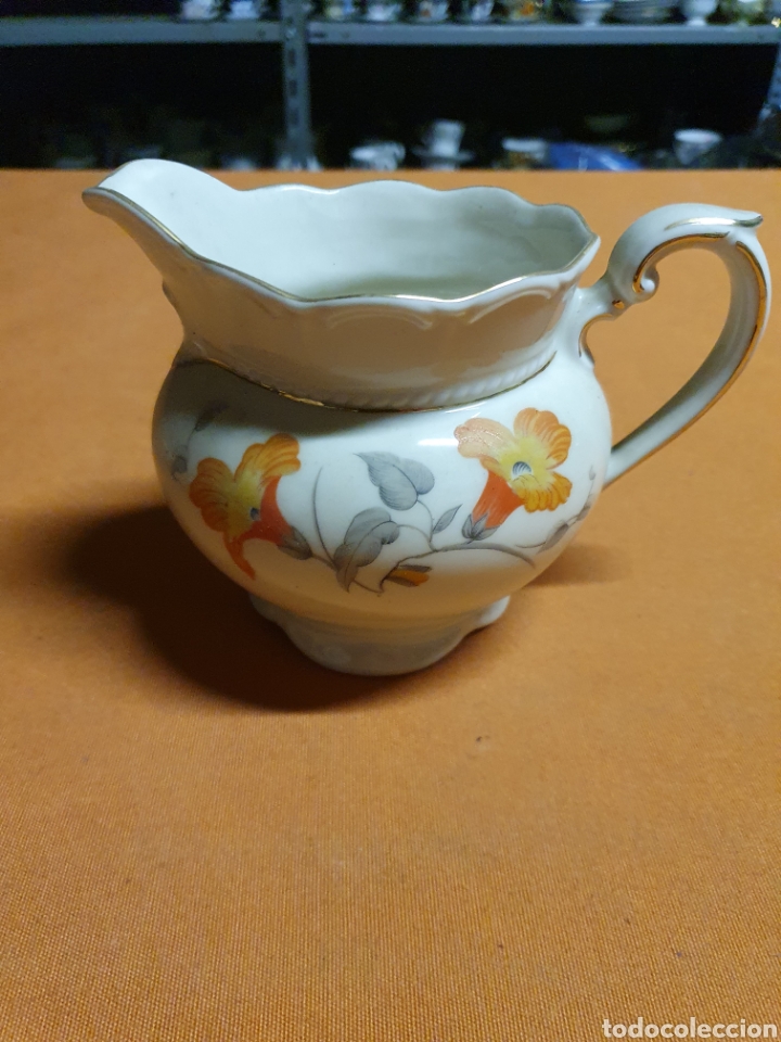 Antig&uuml;edades: Lechera Porcelana - Foto 1
