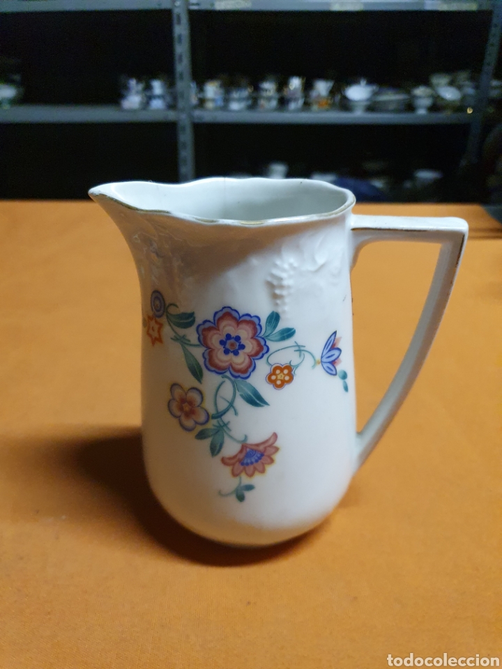 Antig&uuml;edades: Lechera Porcelana - Foto 1