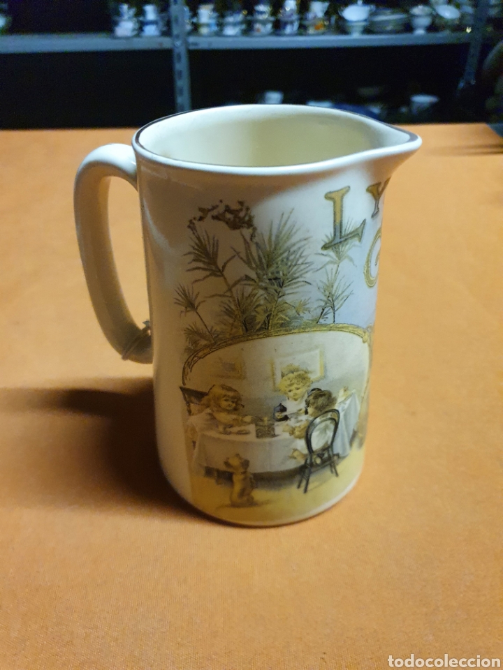 Antig&uuml;edades: Lechera Porcelana - Foto 2