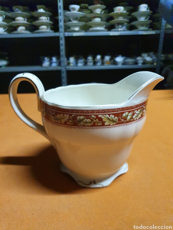 Antig&uuml;edades: Lechera Porcelana - Foto 1