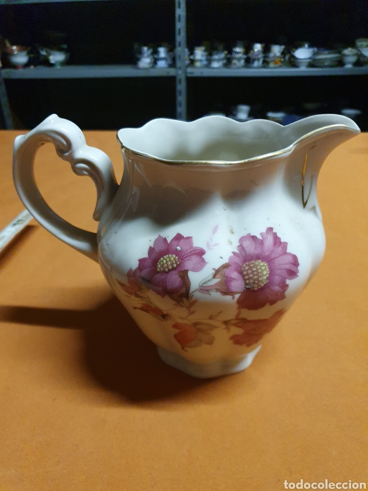 Antig&uuml;edades: Lechera Porcelana - Foto 1