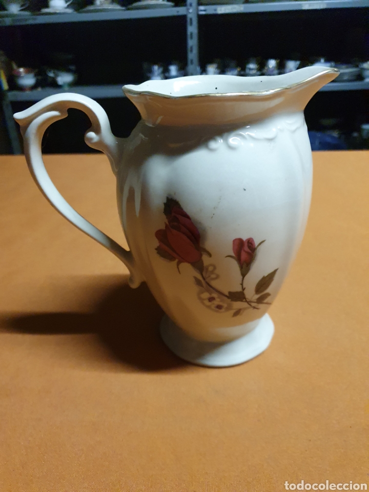 Antig&uuml;edades: Lechera Porcelana - Foto 1