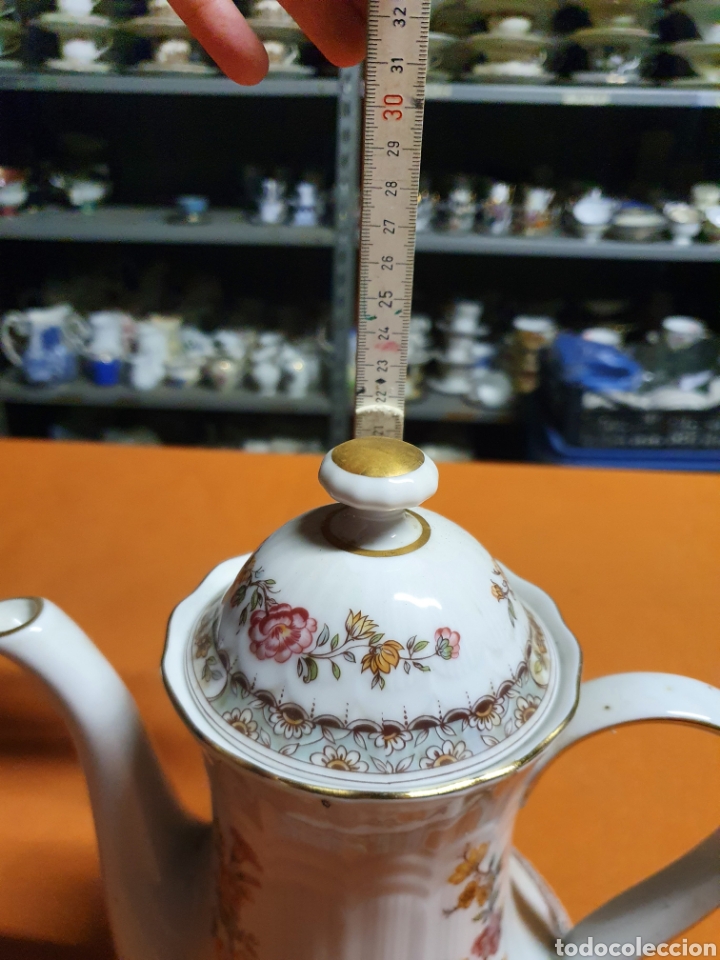 Antig&uuml;edades: Cafetera Porcelana - Foto 2