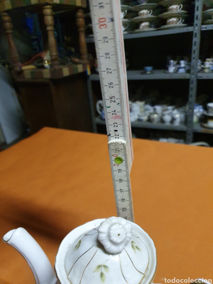 Antig&uuml;edades: Cafetera Porcelana - Foto 2