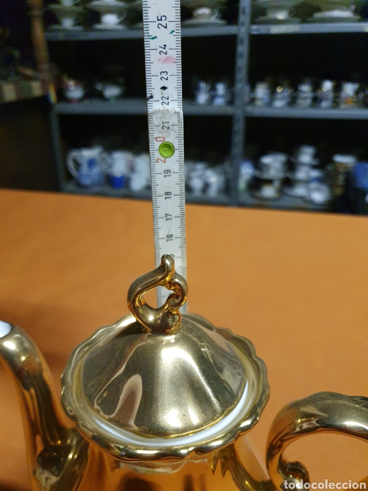 Antig&uuml;edades: Cafetera Porcelana - Foto 2