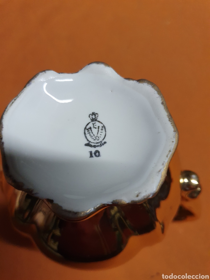 Antig&uuml;edades: Cafetera Porcelana - Foto 3