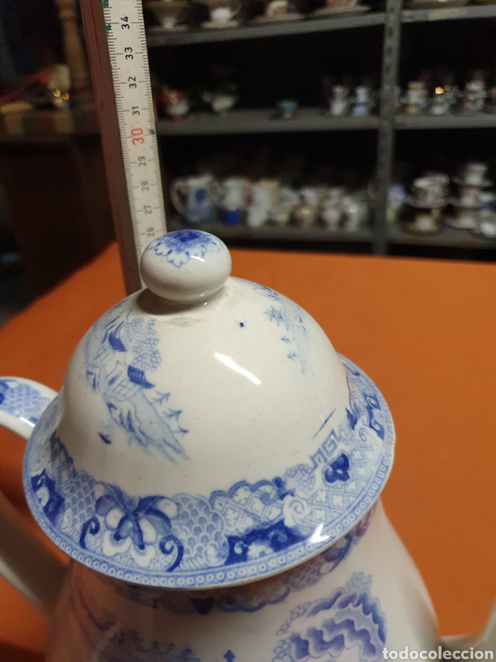 Antig&uuml;edades: Cafetera Porcelana - Foto 2