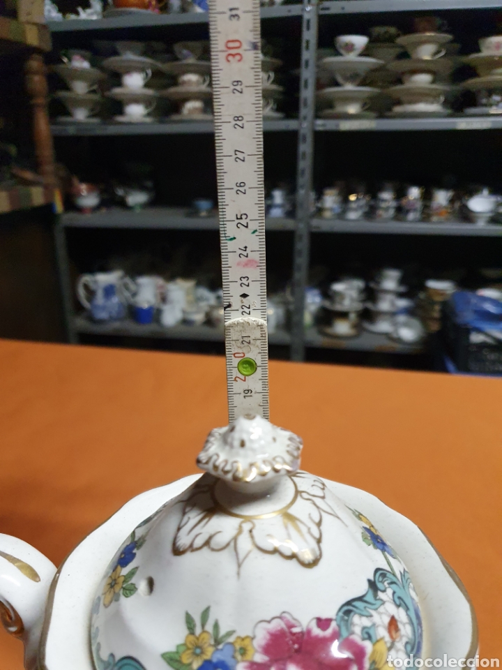 Antig&uuml;edades: Cafetera Porcelana - Foto 2