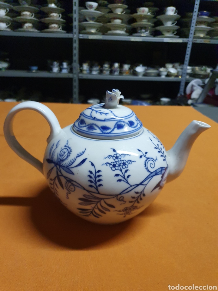 Antig&uuml;edades: Tetera Porcelana - Foto 1