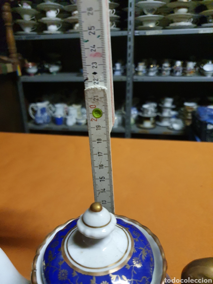 Antig&uuml;edades: Cafetera Porcelana - Foto 2