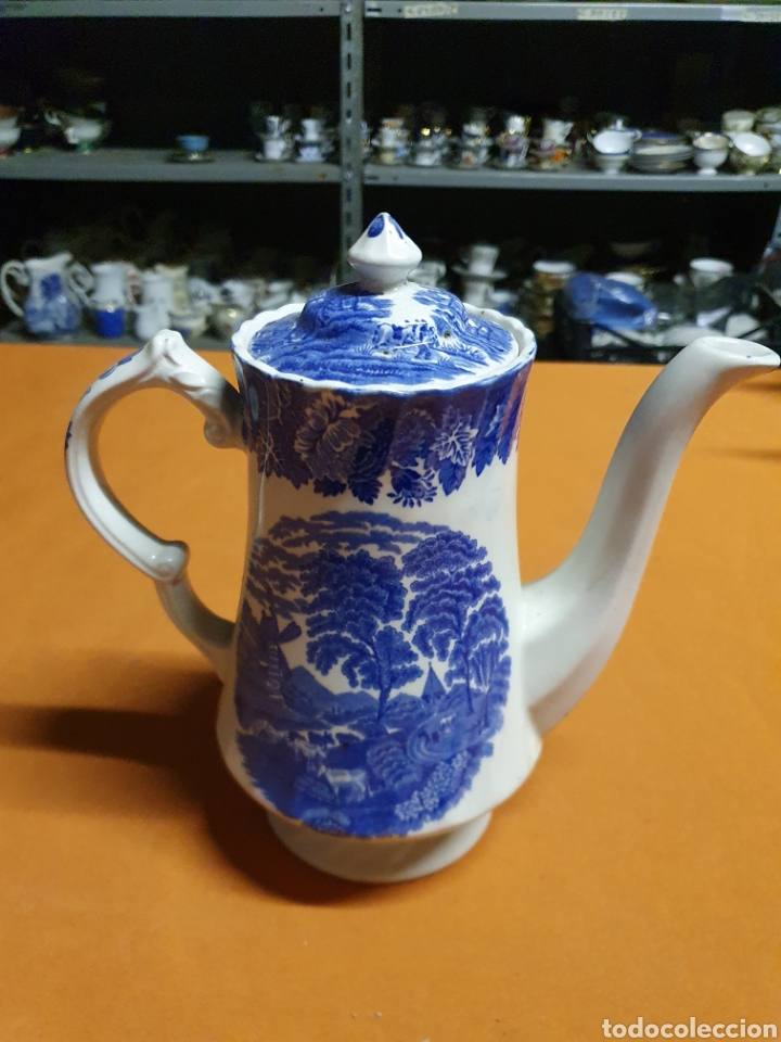 Antig&uuml;edades: Cafetera Porcelana Inglesa - Foto 1
