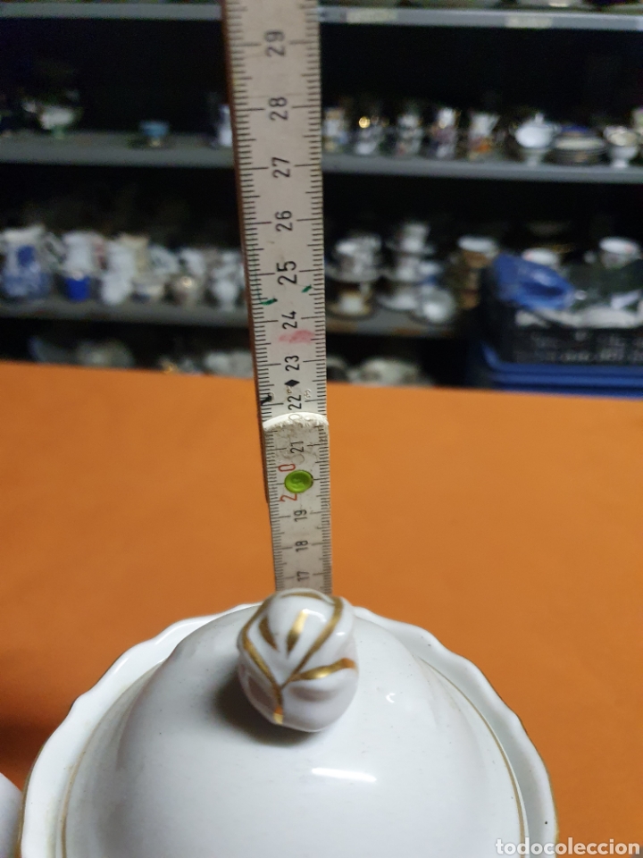Antig&uuml;edades: Cafetera Porcelana - Foto 2