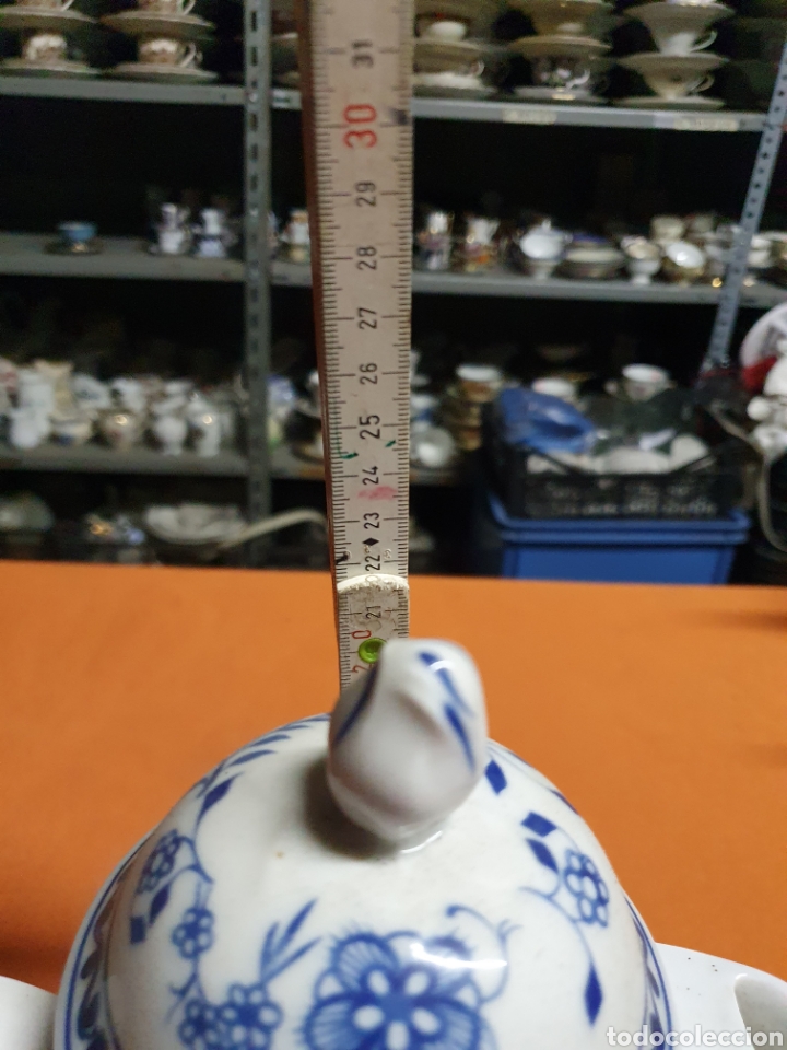 Antig&uuml;edades: Cafetera Porcelana - Foto 2