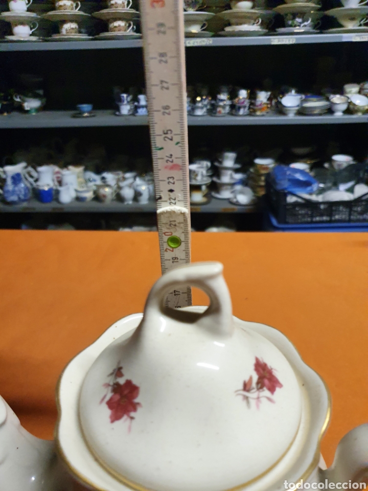 Antig&uuml;edades: Cafetera Porcelana - Foto 2