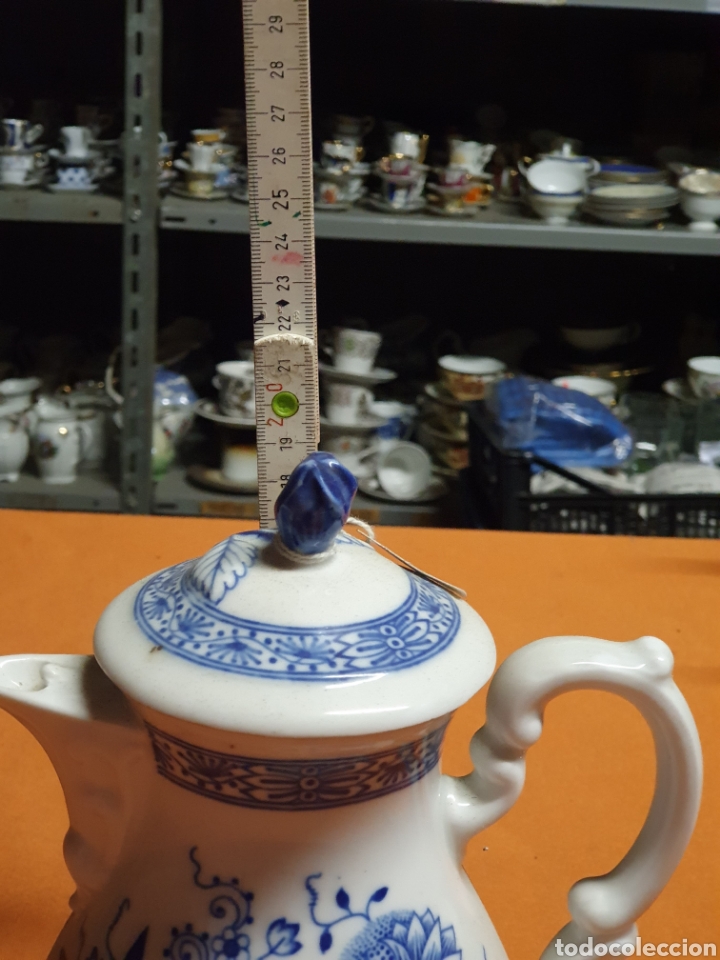 Antig&uuml;edades: Cafetera Porcelana - Foto 2