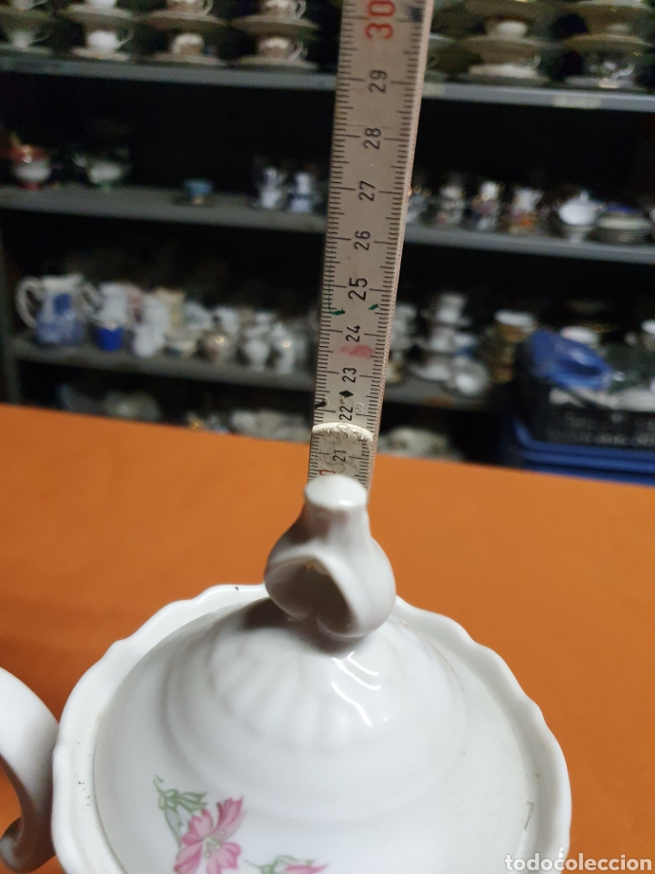 Antig&uuml;edades: Cafetera Porcelana - Foto 2