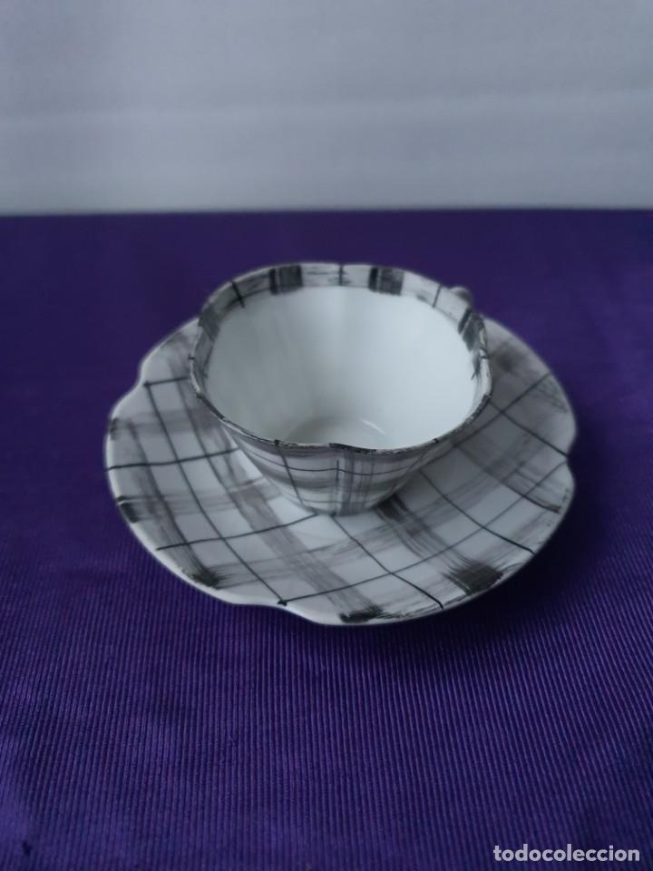 Antig&uuml;edades: CASTRO SARGADELOS TAZA Y PLATO DE CAFE - Foto 1