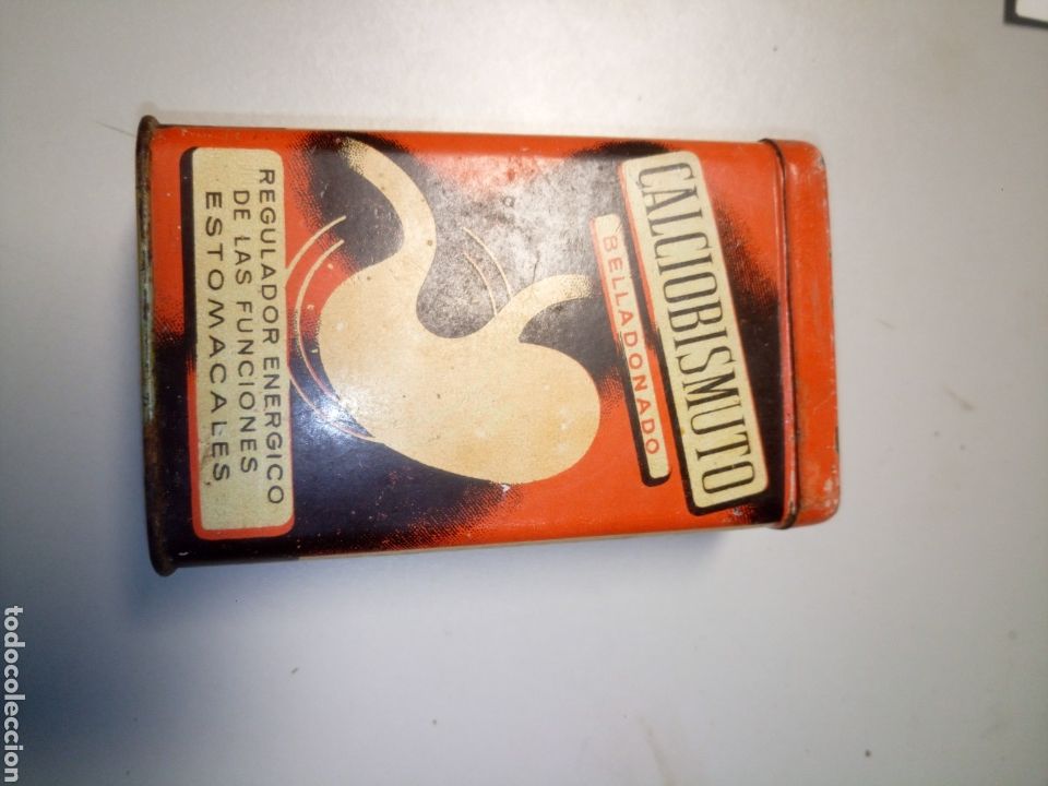 Antiguo envase medicamento