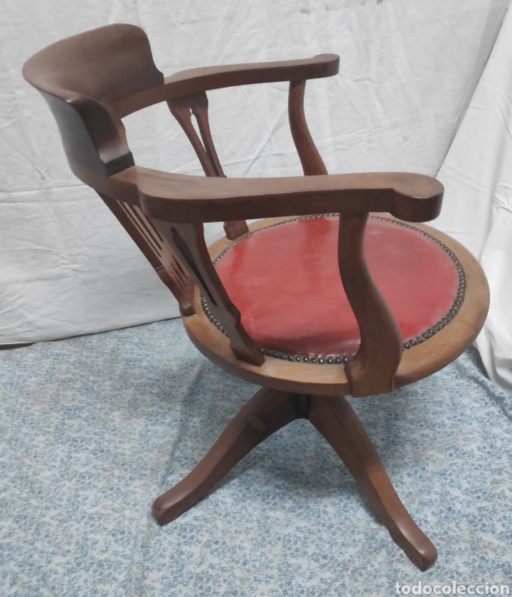 Antig&uuml;edades: Sill&oacute;n giratorio - Foto 2